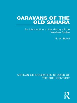 cover image of Caravans of the Old Sahara